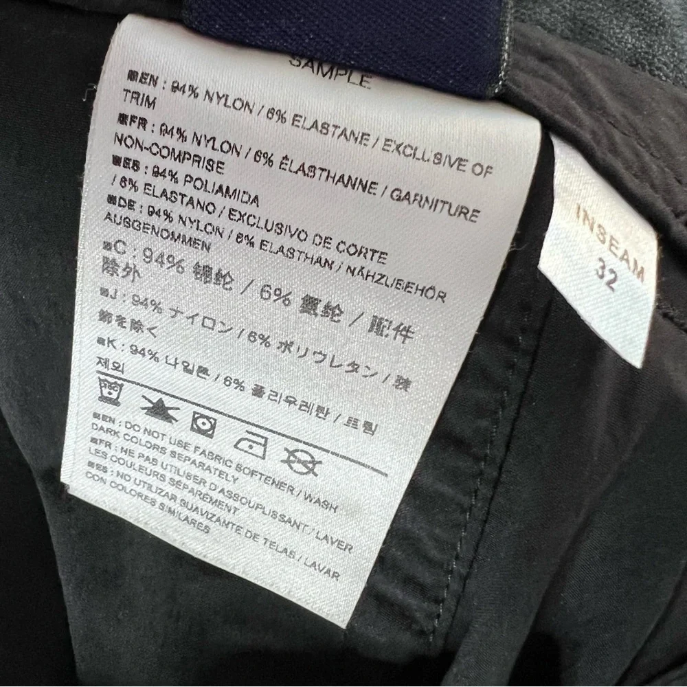 Arcteryx Parapet Trail Pants Women's Size 8 Black Hiking Outdoors Gorpcore B4